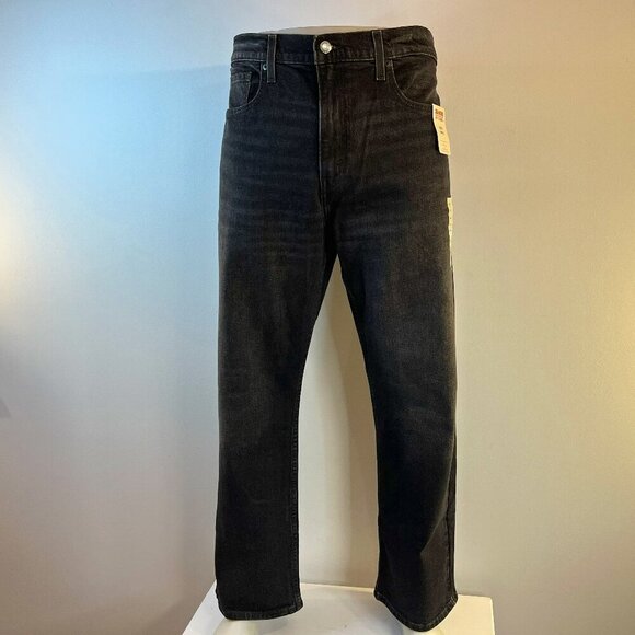 Signature by Levi Strauss & Co Men's Black Loose Jeans - Size 38 x 30 - NWT - Picture 2 of 8